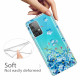 Capa Samsung Galaxy A52 5G Blue Flower