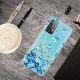 Capa Samsung Galaxy A52 5G Blue Flower