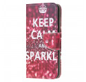 Capa Samsung Galaxy A32 5G Keep Calm and Sparkle