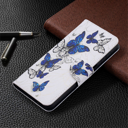 Samsung Galaxy A432 5G Capa de borboleta aquarelada