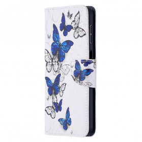 Samsung Galaxy A432 5G Capa de borboleta aquarelada