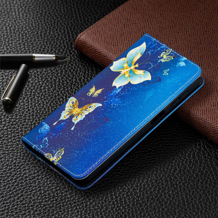 Capa Flip Capa Samsung Galaxy A32 5G Color Butterflies