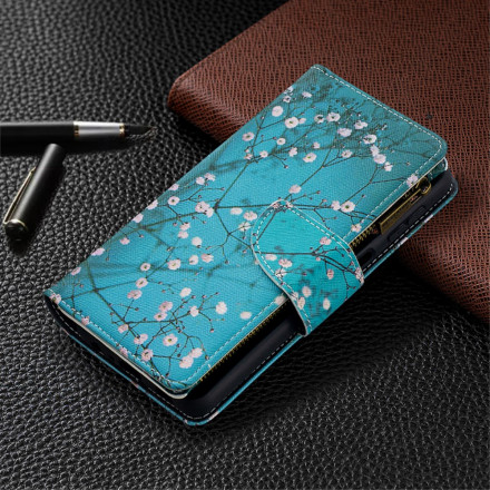 Samsung Galaxy A32 5G Zipper Pocket Pocket Case Tree