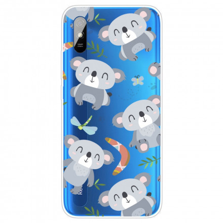 Xiaomi Redmi 9A Capa Cute Koalas