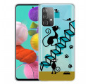 Capa Samsung Galaxy A32 5G Funny Cats