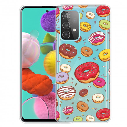 Capa de donativos Samsung Galaxy A32 5G Love Donuts
