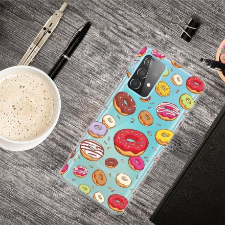 Capa de donativos Samsung Galaxy A32 5G Love Donuts