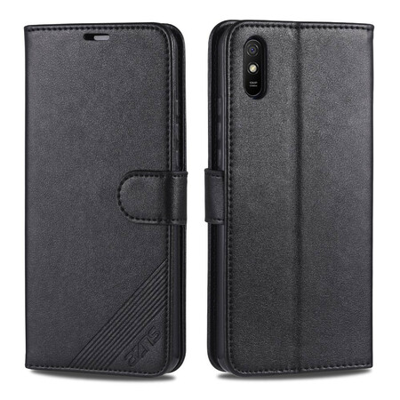 Xiaomi Redmi 9A Capa de Couro AZNS