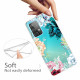 Samsung Galaxy A32 5G Capa de flor de aguarela transparente