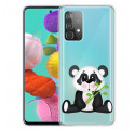 Samsung Galaxy A32 5G Capa transparente Panda triste