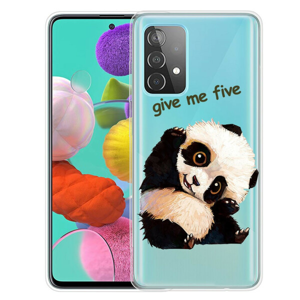 Capa Samsung Galaxy A32 5G Panda Give Me Five