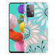 Samsung Galaxy A52 5G Capa Transparente Uma Flor