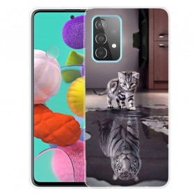 Samsung Galaxy A52 5G Capa Ernest, o Tigre