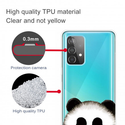 Samsung Galaxy A52 5G Panda capa transparente