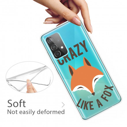 Samsung Galaxy A52 5G Case Fox / Louco como uma raposa