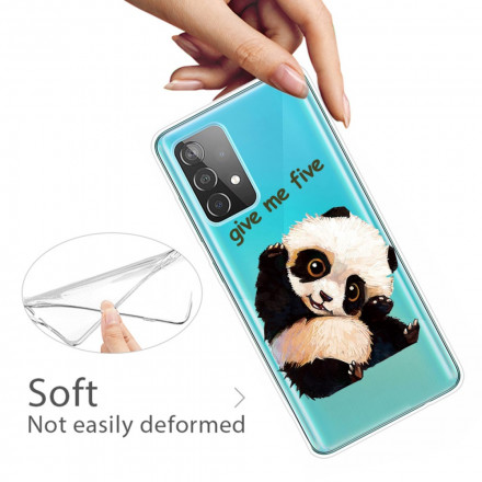 Samsung Galaxy A52 5G Capa transparente Panda Give Me Five