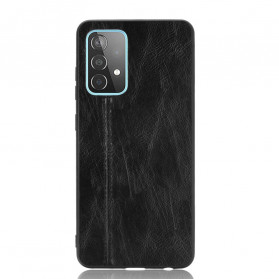 Samsung Galaxy A52 5G Efeito de couro Capa da costura