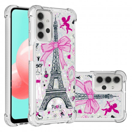 Capa Samsung Galaxy A32 5G A Torre Eiffel Glitter