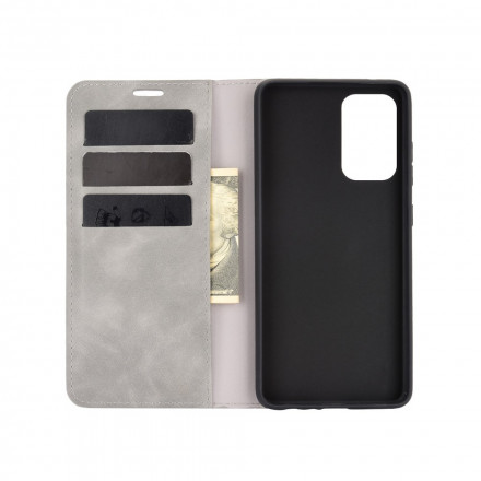 Capa Flip Cover Samsung Galaxy A52 5G Efeito Couro Mole