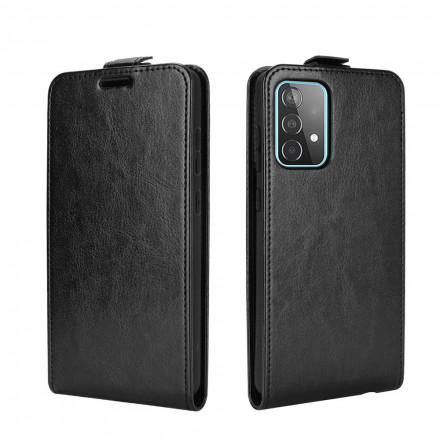 Samsung Galaxy A52 5G Case Vertical Flap Leather Effect