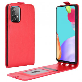 Samsung Galaxy A52 5G Case Vertical Flap Leather Effect
