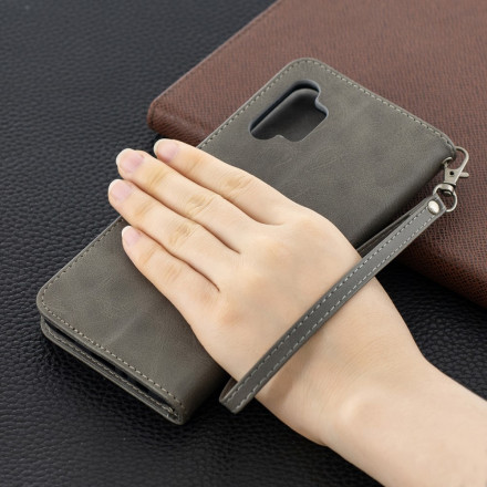 Samsung Galaxy A32 5G Aba oblíqua lisa da capa