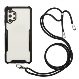 Capa Híbrida Samsung Galaxy A32 5G com Cordão Colorido