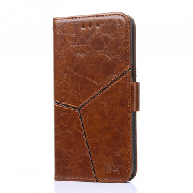 Samsung Galaxy A32 5G Capa Geométrico de Couro
