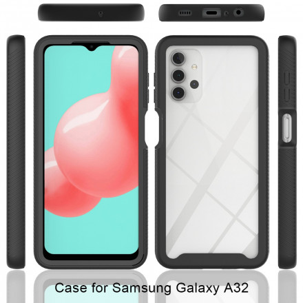 Samsung Galaxy A32 5G Capa Design Híbrido Bordas de Silicone