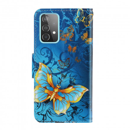 Samsung Galaxy A52 5G Case Variations Butterfly Strap