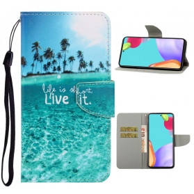 Samsung Galaxy A52 5G Capa de fita adesiva Live It