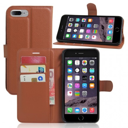 Capa de efeito couro iPhone 7 Plus Capa de efeito couro iPhone 7 Plus