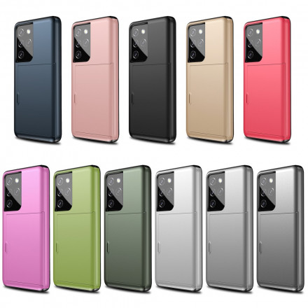 Capa rígido Samsung Galaxy S21 Ultra 5G Capa de cartão Flashy