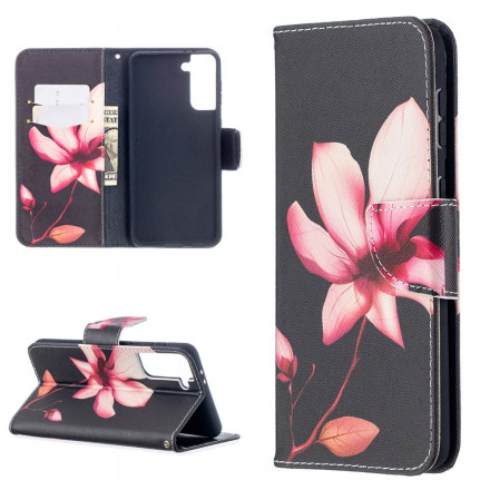 Samsung Galaxy S21 Plus 5G Case Pink Flower Samsung Galaxy S21 Plus 5G Case Pink Flower