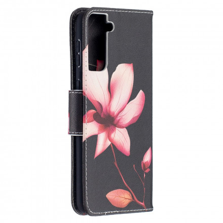 Samsung Galaxy S21 Plus 5G Case Pink Flower Samsung Galaxy S21 Plus 5G Case Pink Flower