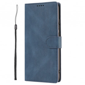 Xiaomi Redmi 9A Superfície do capa de efeitos de couro mate