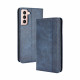 Capa Flip Capa Samsung Galaxy S21 Plus 5G Efeito Couro Vintage Styling