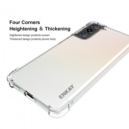 Capa Samsung Galaxy S21 Ultra 5G e Combo de vidro temperado ENKAY