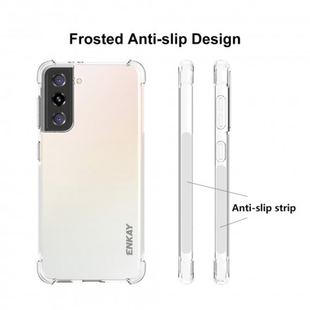 Capa Samsung Galaxy S21 Ultra 5G e Combo de vidro temperado ENKAY