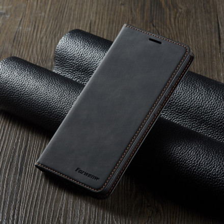 Capa Flip Capa Samsung Galaxy S21 Plus 5G Efeito Couro FORWENW