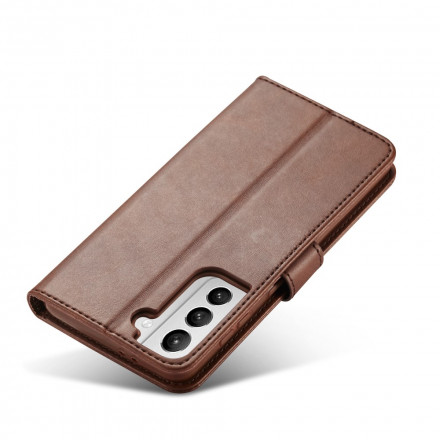 Samsung Galaxy S21 Plus Capa 5G LC.IMEEKE Efeito Couro Samsung Galaxy S21 Plus Capa 5G LC.IMEEKE Efeito Couro