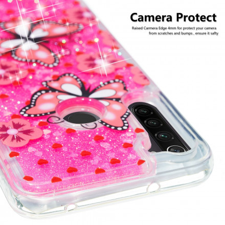 Xiaomi Redmi Note 8T Glitter Butterfly Case