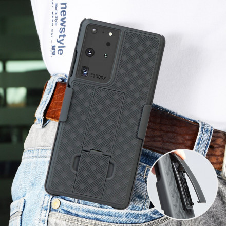 Samsung Galaxy S21 Ultra 5G Capa de dedo com clipe