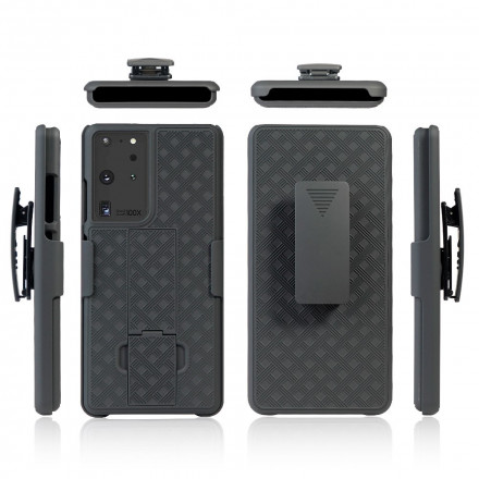 Samsung Galaxy S21 Ultra 5G Capa de dedo com clipe