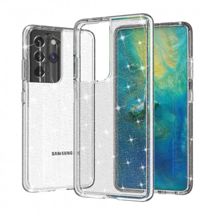 Samsung Galaxy S21 Ultra 5G Capa Brilhante Transparente