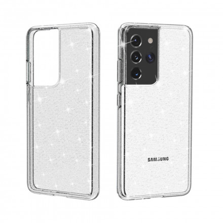Samsung Galaxy S21 Ultra 5G Capa Brilhante Transparente