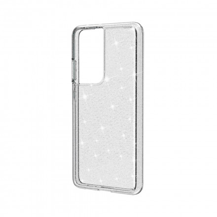 Samsung Galaxy S21 Ultra 5G Capa Brilhante Transparente