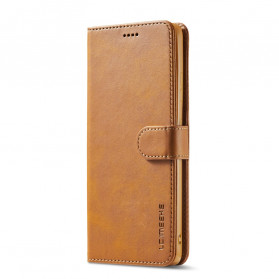 Capa Samsung Galaxy S21 Ultra 5G LC.IMEEKE Efeito Couro