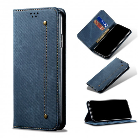 Capa Flip XVivo Y70 Tecido Jeans