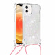 iPhone 12 Mini Glitter & String Case